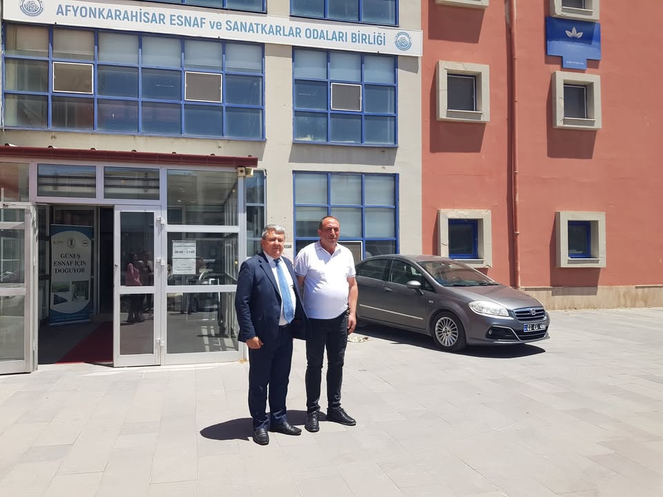 S.S Afyonkarahisar Modern Küçük Sanayi Sitesi Kooperatifi Başkanı'nın Ziyareti