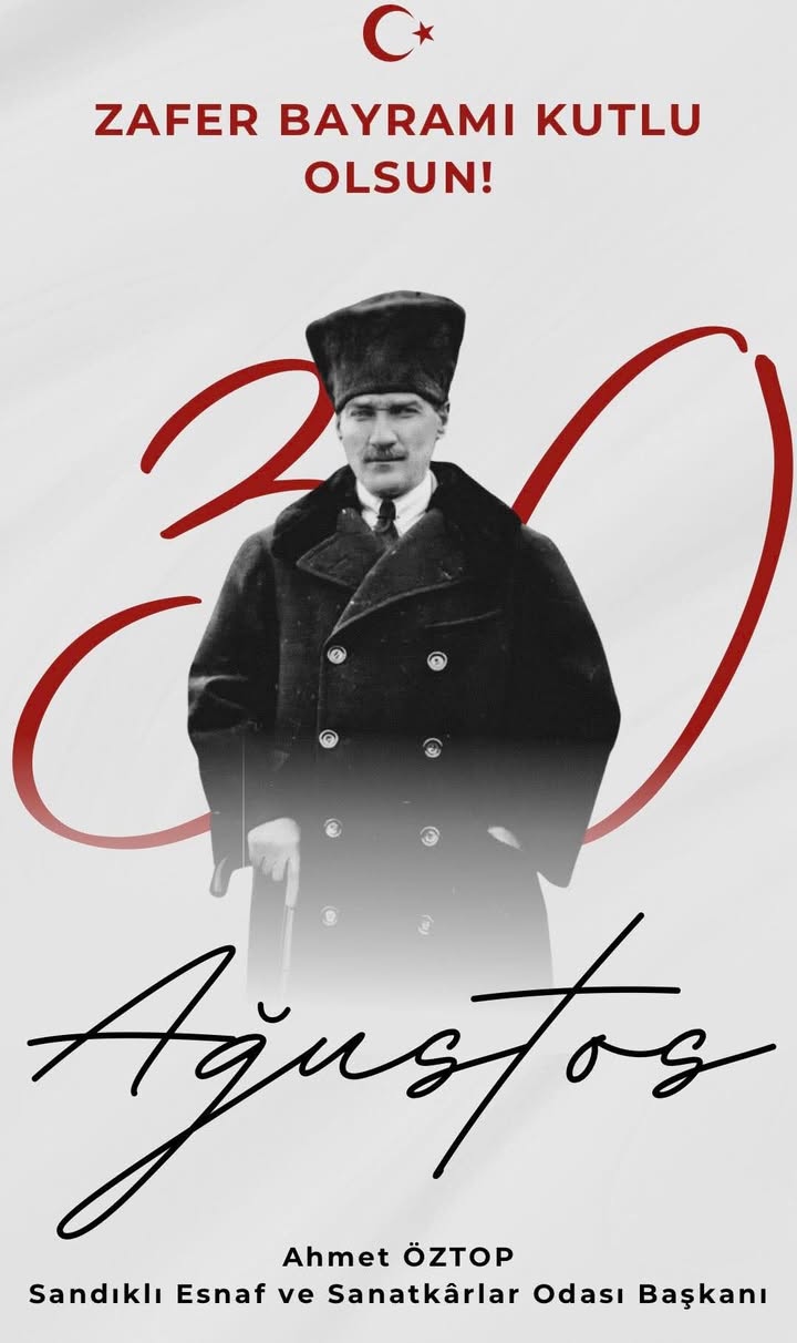 30 Ağustos Zafer Bayramı Kutlaması