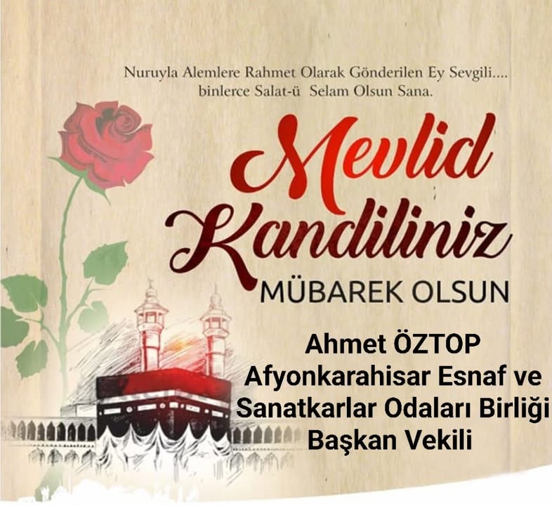 Sandıklı Esnaf ve Sanatkârlar Odası Başkanlığı'ndan Açıklama