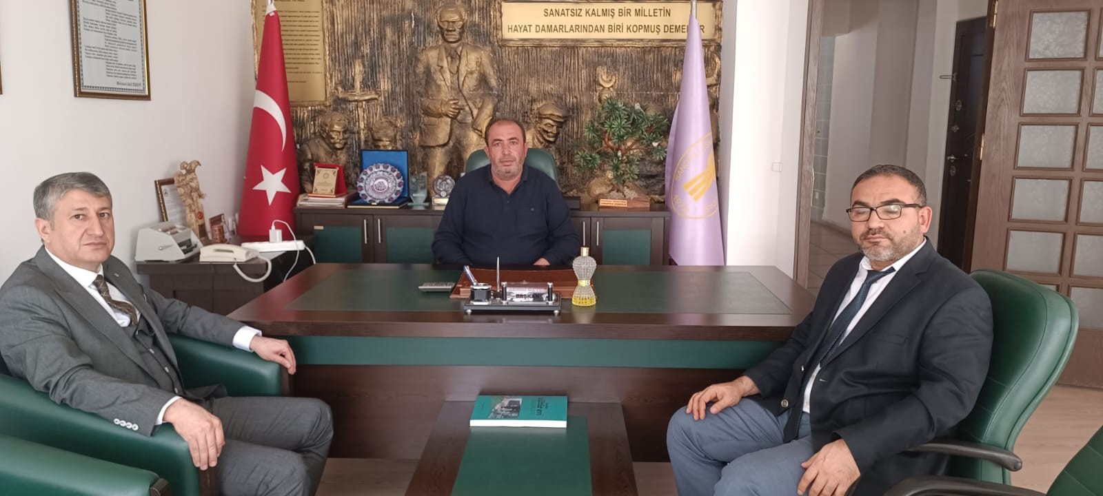 Sandıklı SGK İlçe Müdürü Sandıklı Esnaf ve Sanatkarlar Odası'na Ziyaret Gerçekleştirdi