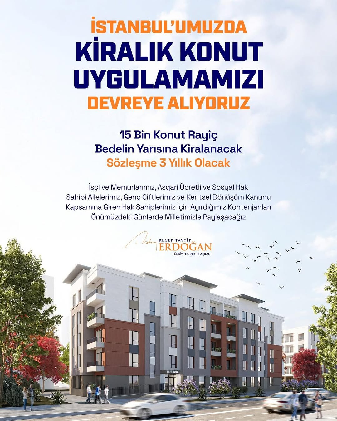 TOKİ İstanbul'da Kiralama Sistemi Kuruyor