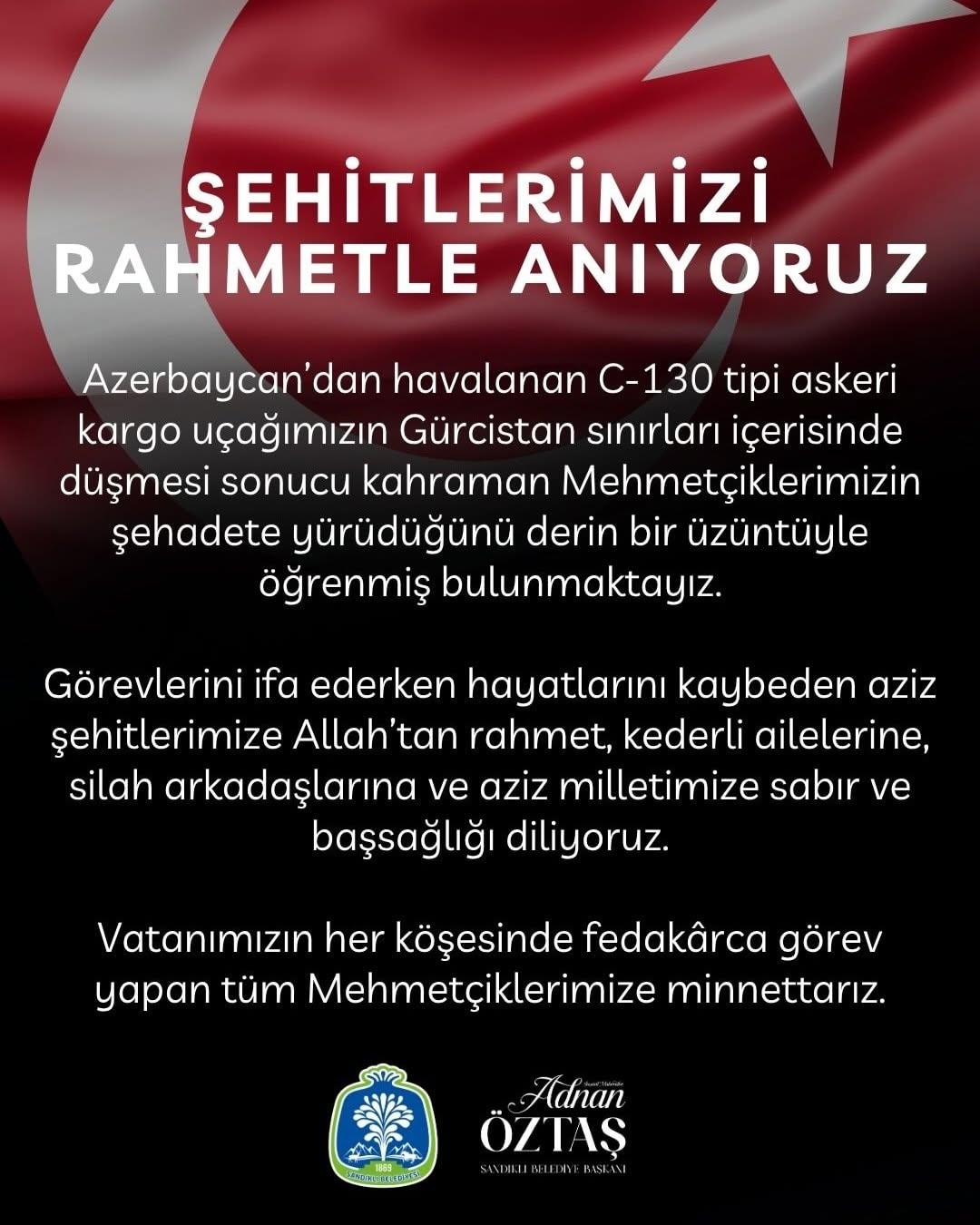 Azerbaycan’dan Gelen Kötü Haber: Askeri Nakliye Uçağımızın Kaza Yaptığı Bildirildi