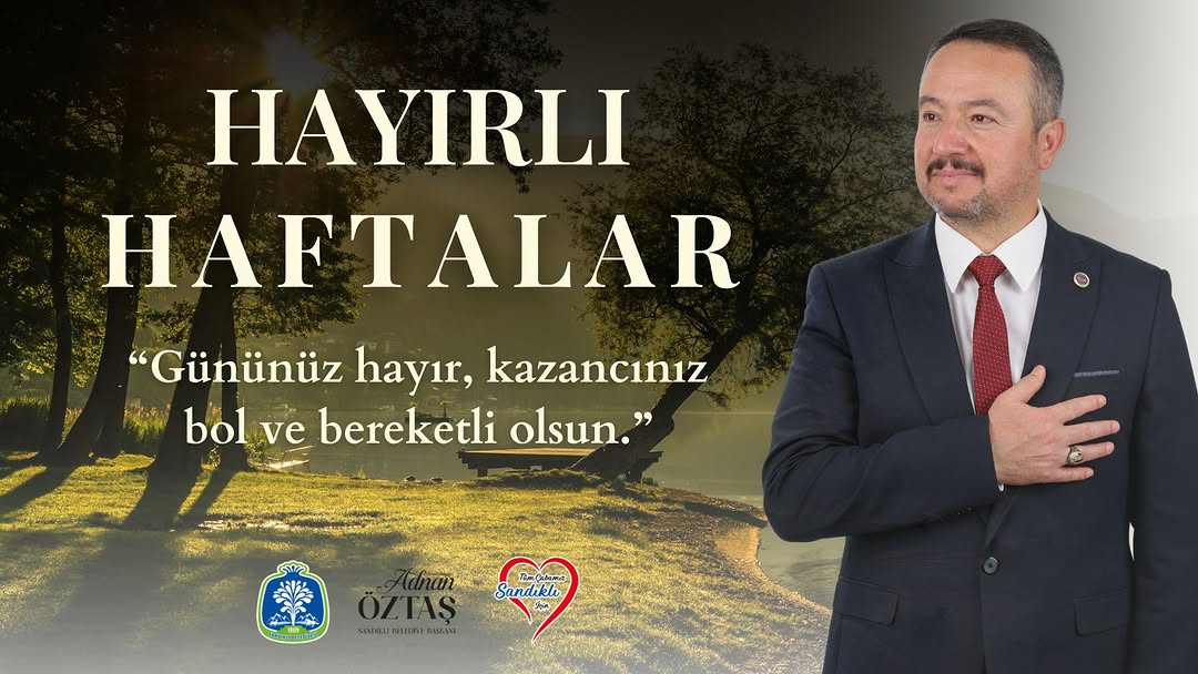 Sandıklı Belediyesi'nden Hayır ve Bereket Temalı Duyarlı Paylaşım