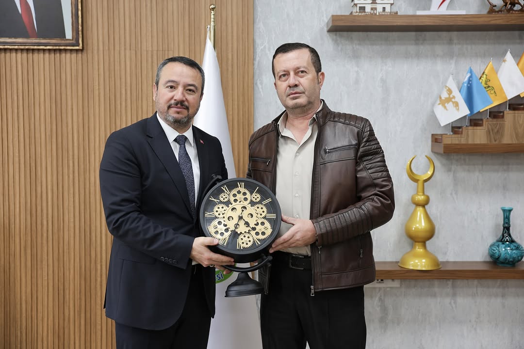 Akbulut İnşaat Yönetim Kurulu Başkanı İbrahim Akbulut’tan Sandıklı Belediye Başkanımız Adnan Öztaş’a Ziyaret