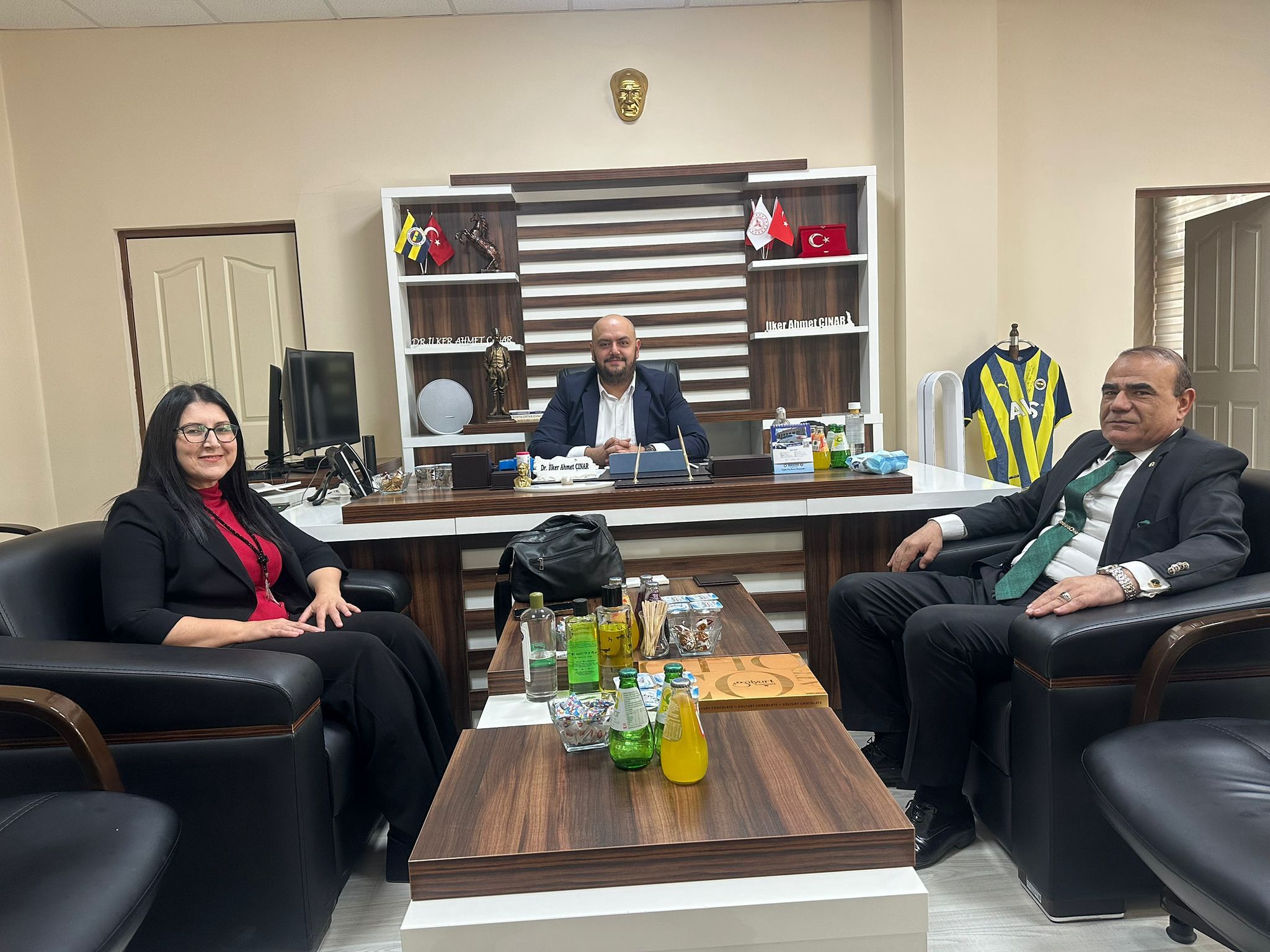 Ulusal Otizm Konfederasyonu’ndan Halk Sağlığı Başkanı Dr. İlker Ahmet Çınar’a Ziyaret