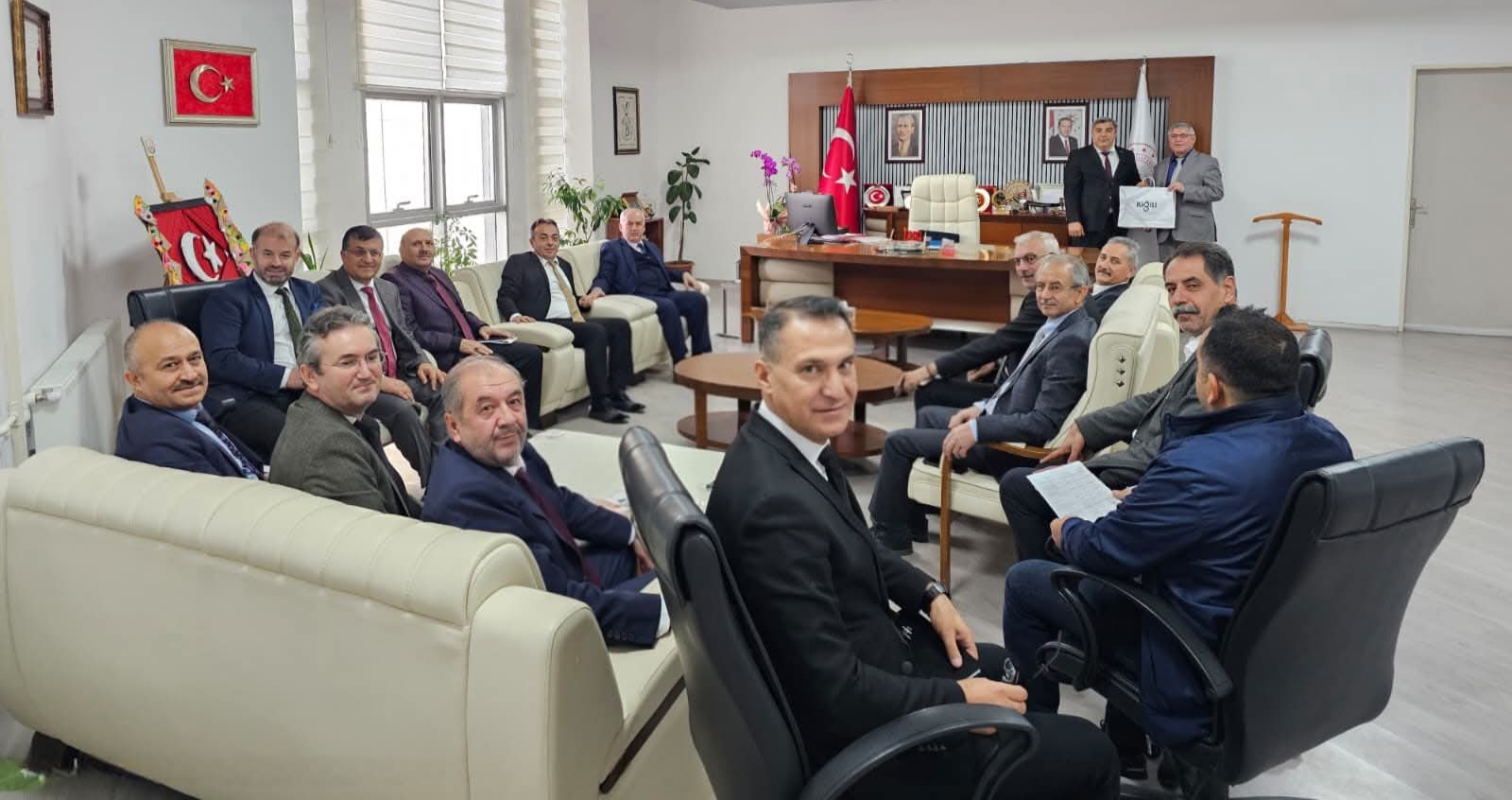 İl Milli Eğitim Ailesi Birlik ve Dayanışma Mesajı Verdi