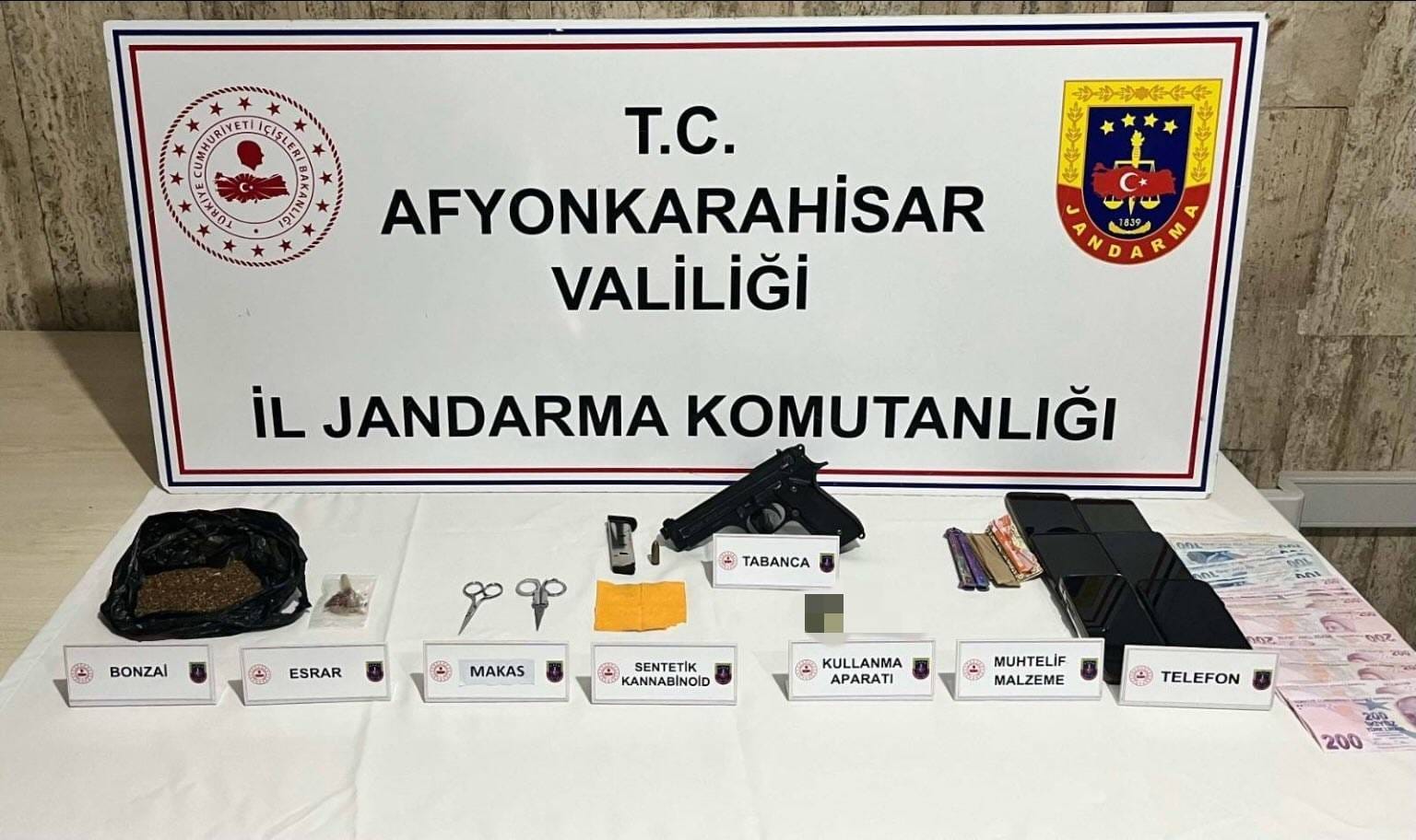 Emirdağ da Uyuşturucu Operasyonu 4 Şüpheli Gözaltına Alındı