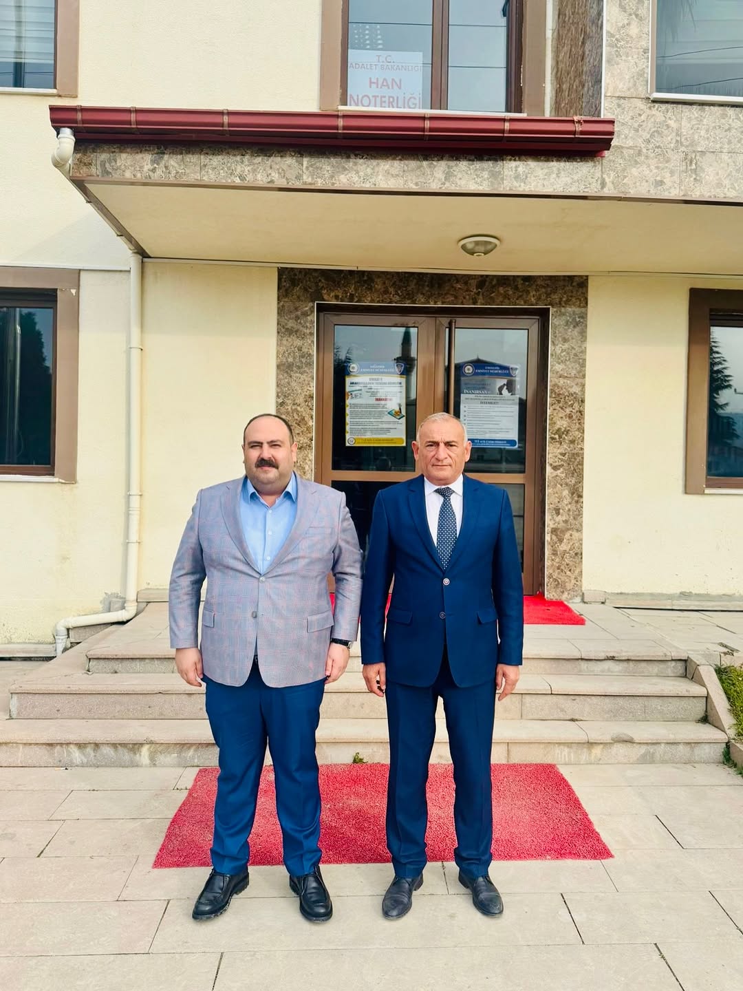 İnönü Belediye Başkanı Serhat HAMAMCI, Han Belediye Başkanı Bekir BELCELİ'yi Ziyaret Etti