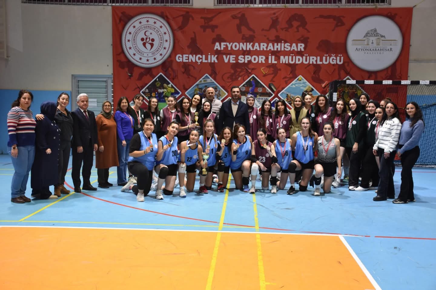 Yurt Lig Voleybol Kız Müsabakaları Tamamlandı