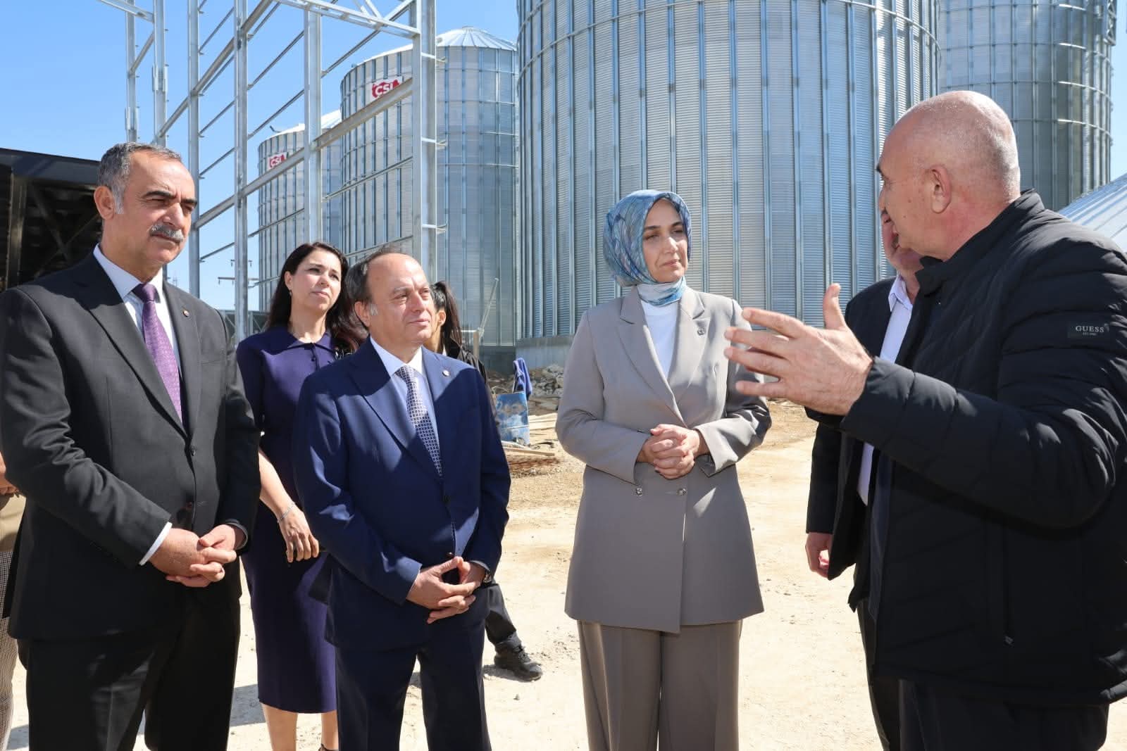 Afyonkarahisar Lisanslı Depo Tesisi İnşaatında İncelemeler Yapıldı