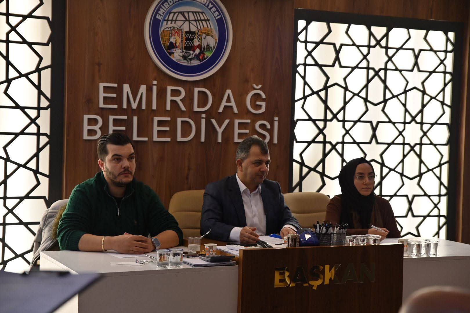 Emirdağ Belediyesi Yılın Son Meclis Toplantısını Gerçekleştirdi